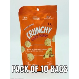CRUNCHY CHEESE BOMBS-  PACK OF 10 BAGS - 60gr. PAN DE BONO CROCANTE- SNACK SIZE