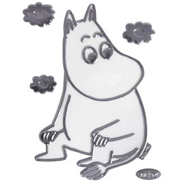Meibo Moomin Emblem Sticker Silver FS008