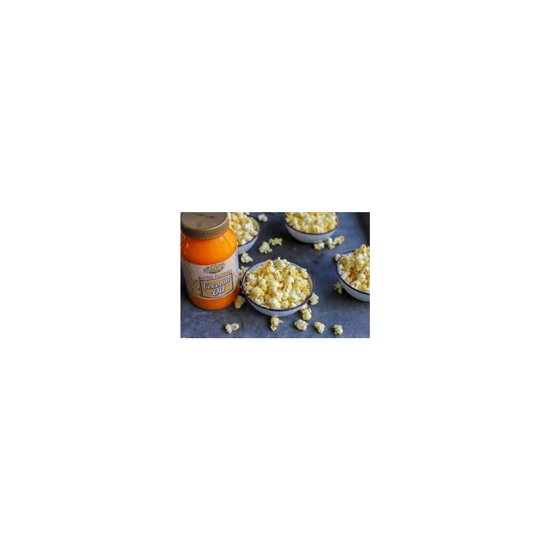 Golden Barrel Butter Flavored Coconut Oil (32 oz.) 2 Pack