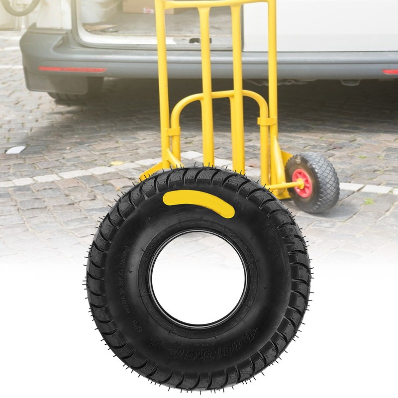 Rubber Outer Tire Wheel Good Elasticity for Inflatable Tool Cart