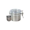 Pearl Metal Storage Container Canister Bottle 530ml 18-8 Stainless Steel