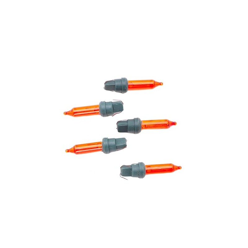 Christmas Concepts® Pack of 5 Red Push in Spare Bulbs