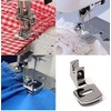 MISHITI Ruffler Hem Presser Foot for Home Sewing Machines Brother