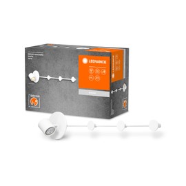 LEDVANCE DECOR Perchero Coat Hook 765 mm, White, GU10 Base, Combined Use of Coat Hooks and Light, Built-in LED Module with Warm White Light Colour (3000 K), Protection Class IP20