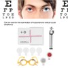 9PCS Eyeglasses Optometric Testing Tool Double Holder Accurate AC/A Phoria
