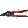 Connex COXT244260 Straight/Right Compound-Action Tin Snips, Black/Red, 260 mm