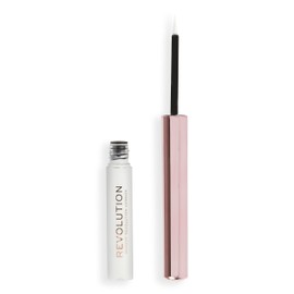 Makeup Revolution, Super Flick Liquid Eyeliner, Highly Pigmented, White, 2.4 ml