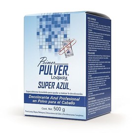 DECOLORANTE PULVER POLVO AZUL LOQUAY