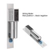 Electric Drop Bolt Plug Narrow Door Lock, DC12V 2-Wire Normal