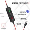 Callez USB Headset with ENC 2 Noise Cancelling Mics for