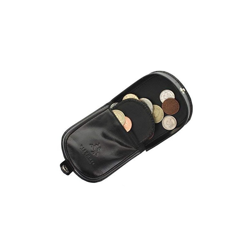 Visconti Monza Collection Vegetable Tanned Leather Tray Coin Purse TRY5