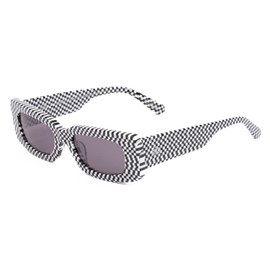 SITO SHADES Reaching Dawn Womens Square Rectangle Sunglasses Classic Designer Sunglass 51mm, Optic, One Size