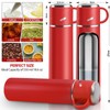 Stainless Steel Thermos Flask, 550 ml with Drinking Cup and