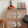 JamJam Set of 8 1.5" Ceramics Cow with Flower Farmhouse