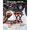 1500 Lbs Motorcycle Scissor Lift Jack Wide Deck with Lock