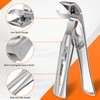 Toenail Clippers for Seniors Thick Toenails, Upgrade Angled Head Large