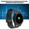 1.54-inch Full screen Waterproof Bluetooth Smart Sports Touch Smartwatch(Black Steel
