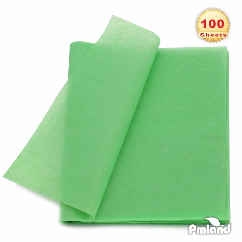 PMLAND Premium Quality Gift Wrapping Paper - Grass Green -
