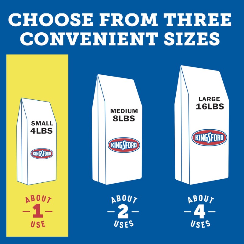 Kingsford Easy Light Charcoal Briquettes Bag, BBQ Charcoal for Grilling,