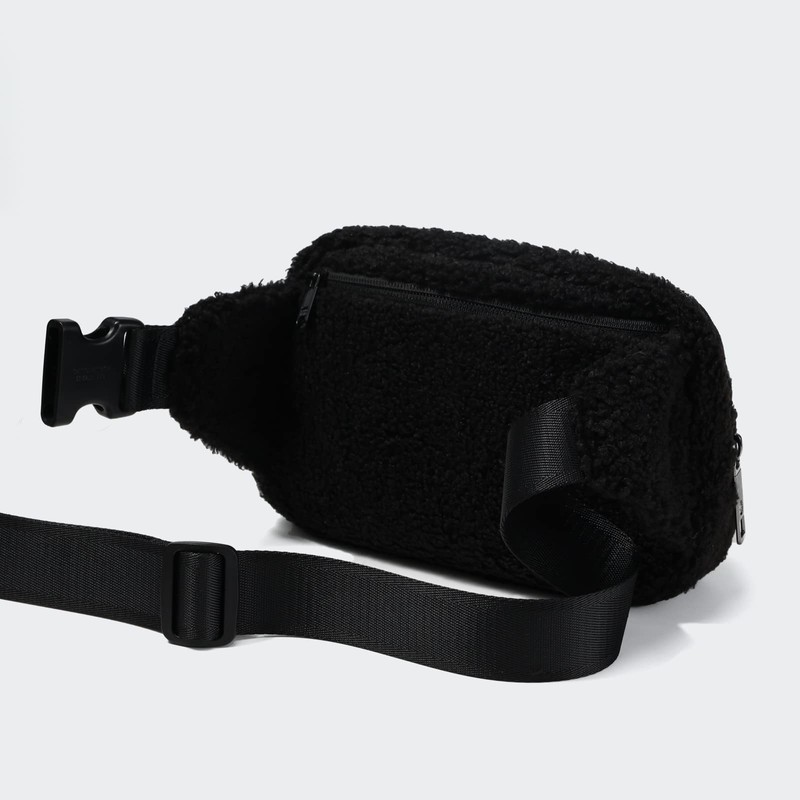 Pander Large 2L Fanny Pack Everywhere Fleece Belt Bag for