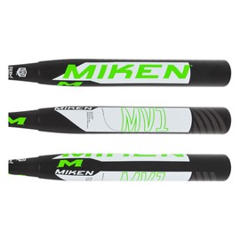 Miken MV-1 13" Maxload Dual Stamp 240 Slow Pitch Softball Bat: MPMVB 34" 28 oz.