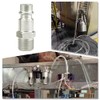 5 Pcs Male Thread Quick Release Connectors Air Line Coupler