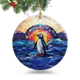 Penguin Christmas Ornaments 2025 Penguin Ornament Holidays Ornaments Christmas Tree Ornaments Hanging Accessories Navidad Decoracion Keepsake Xmas Gifts for Home Indoor Outdoor Decor