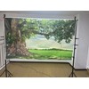 BINQOO Spring Tree Backdrop 7x5ft Spring Nature Green Grassland Photo