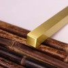 siawadeky Paperweight, Rectangular, Heavy, Brass, Paperweight, Stationery, Stylish, Drawing, Handicrafts,