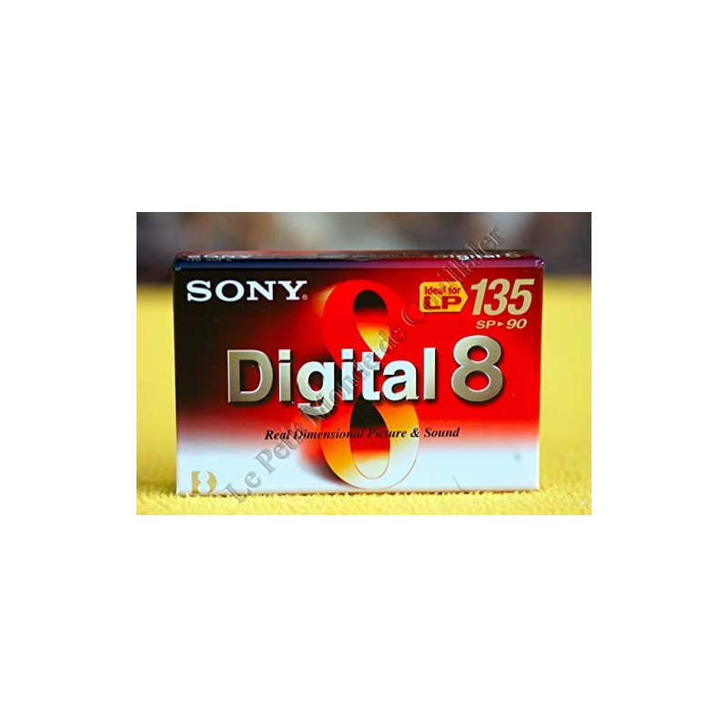 Sony - 8MM Camcorder Cassette, Digital 8 Format, 90 Minutes