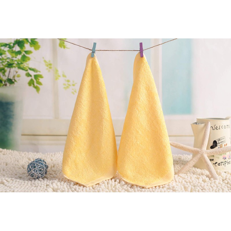 Tosnail 20 Pack 10" x 10" Ultra Soft Bamboo Fiber
