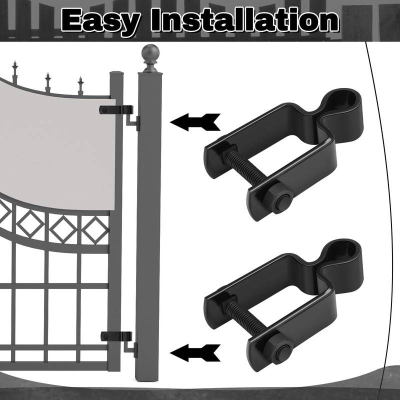 Dansydaisy 2 Pcs 1-1/2'' X 1-1/2'' Square Post Female Hinges