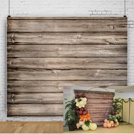 OFILA Fabric Wood Backdrop 10x8ft Wood Backdrop for Photography Wooden Backdrops Birthday Baby Shower Party Decoration Fabric Backdrop Wood Photos Background