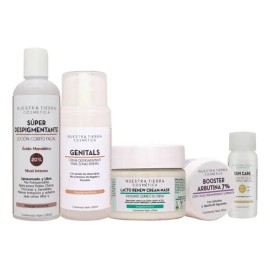 Kit Loción Súper Despigmentante 20% + Genitals + Lacto Renew Momento de aplicación Noche Tipo de piel Todo tipo de piel