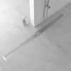 Bernkot Linear Shower Drain 48", 304 Stainless Steel Floor Drain