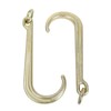 Gooeap Yellow Zinc Plated 15" Inch J Hook Heavy Duty