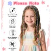 12 Pcs Clip in Hair Extensions, Colorful Hair Extensions for
