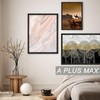 A PLUS MAX 9x12 Picture Frame, Engineered Wood Frame Display