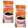 Dunkin' Donuts Hazelnut Ground Coffee (2-Pack), American Imported Roasted Kaffee,