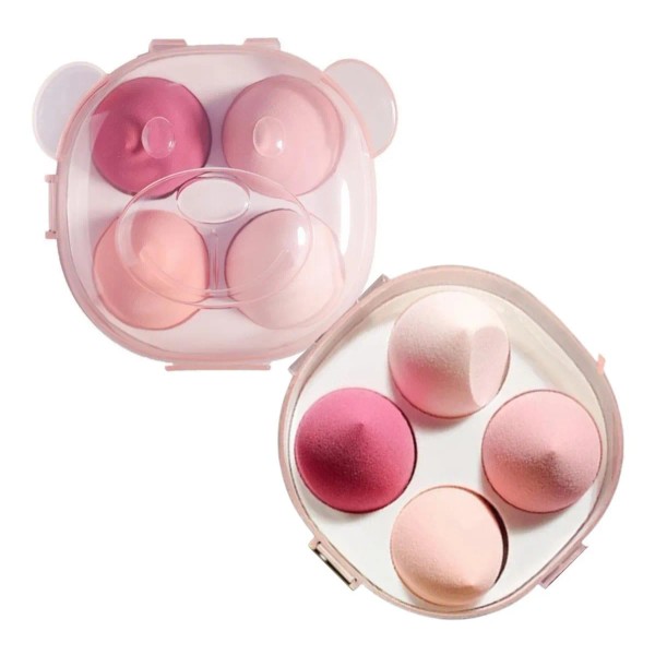 Caja Esponja Beauty Blender Base De Maquillaje