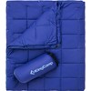 KingCamp Down Camping Blanket, Lightweight Travel Blanket for Outdoor Camping,
