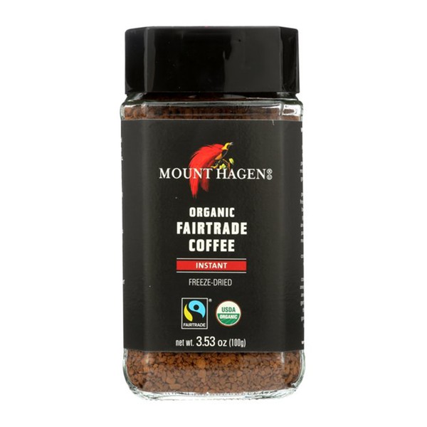 Mount Hagen Organic Fairtrade Instant Coffee 100g