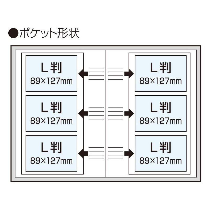 ナカバヤシ 5冊BOX ポケットアルバム すみっコぐらし 23901