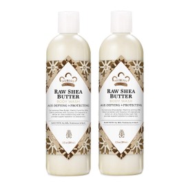Nubian Heritage Nubian Heritage Body Wash for Dry Skin Raw Shea Butter Paraben Free Body Wash, 13 Fl Oz (Pack of 2)