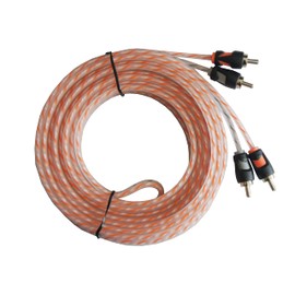 RD True 4 Gauge Car Audio Cable Amp Wiring Kit - 2 Channel Rock Direct CCA Power Cable Amplifier Install Wiring Kit