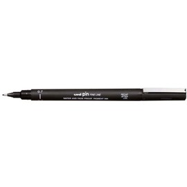UNI-BALL PIN DRAWING PEN FINELINER ULTRA FINE LINE MARKER 0.7mm BLACK Ink - [Pack of 12]