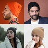 ZOORON 1 Pack Unisex Beanie for Men Women Reversible Winter