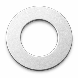 Adpack 【Made in Japan】 Aluminum Flat Washer M6 (6.5mm) x Outer Diameter 13mm x Thickness 1.0mm 【30 pieces】