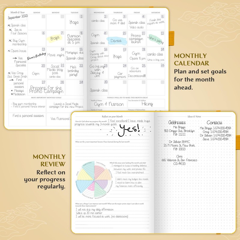 Legend Planner – Weekly & Monthly Life Planner to Hit