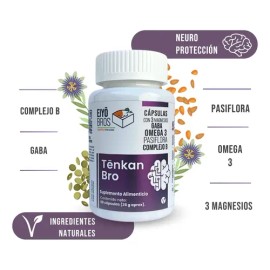Eiyo Bros Tenkan Neurobienestar 60 Cápsulas Vegano Sabor Sin sabor